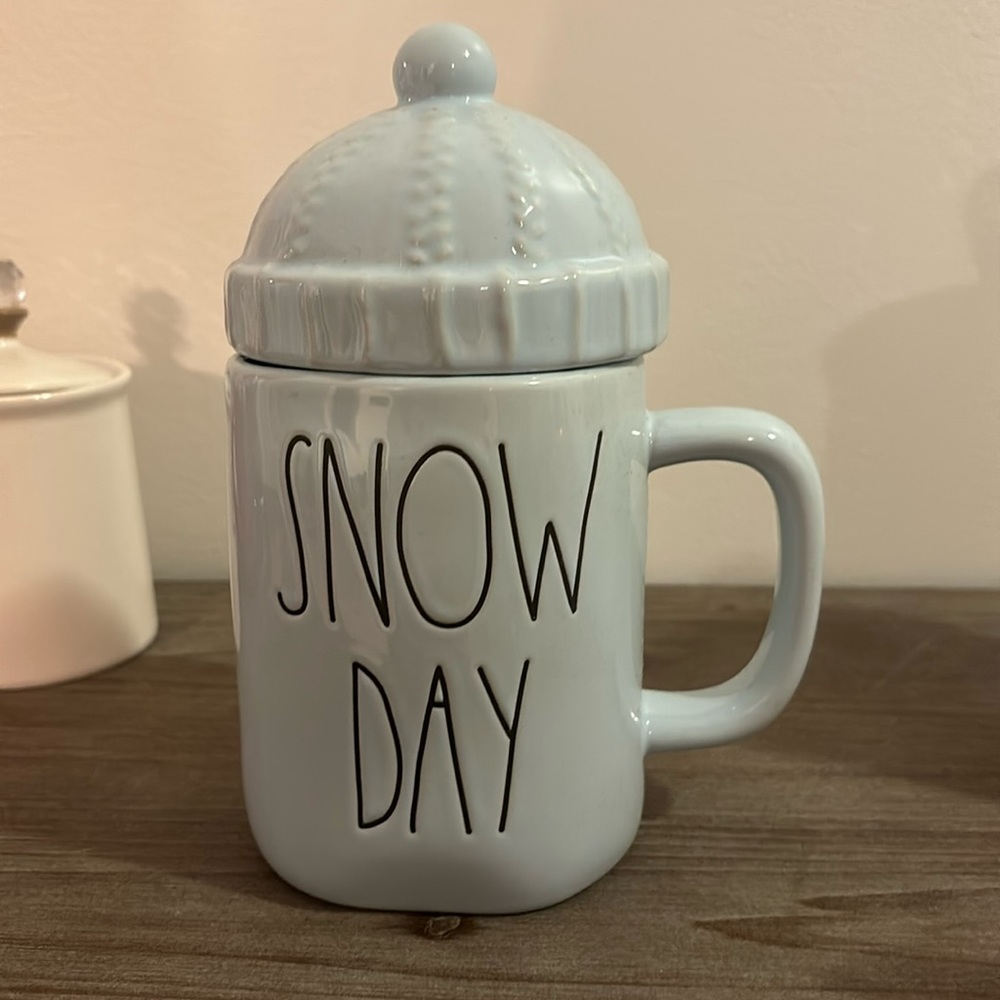 Rae Dunn snow day mug